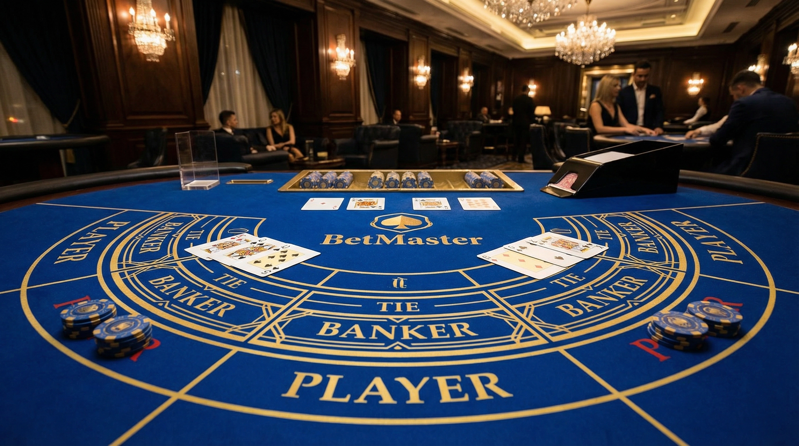 Bacará - Juego de cartas elegante